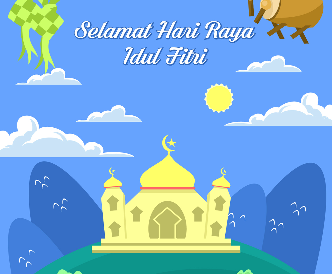 Selamat Hari Raya Idul Firtri Vector