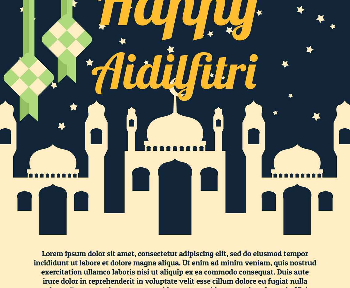 Aidilfitri Background
