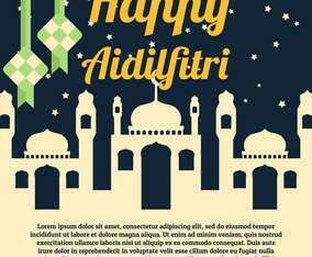 Aidilfitri Background