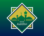 Selamat Hari Raya Aidilfitri Vectors