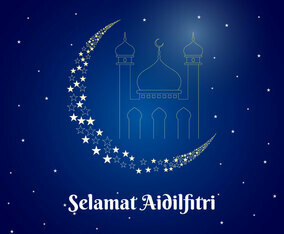 Selamat Hari Raya Aidilfitri Vectors