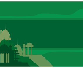 Aidil Fitri Background Vector