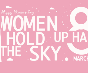International Women's Day Quote 2 Vector
