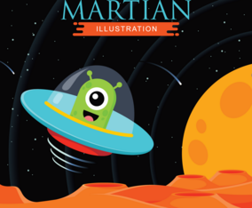 Martian Illustration