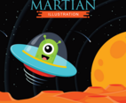 Martian Illustration