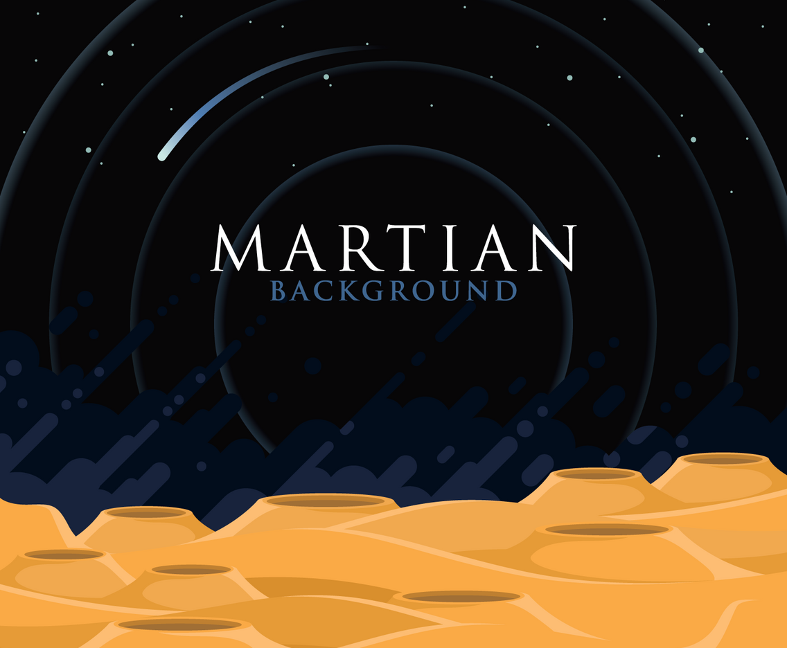 Martian Background