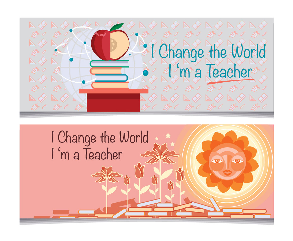 Motivation and Teacher theme for Facebook Cover
