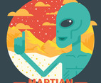 Martian Illustration