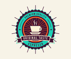 Unique Coffee Badge Vectors