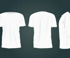 Blank T-Shirt Template Vector
