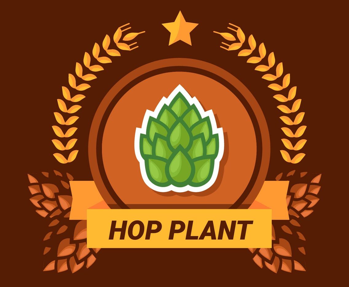 Hop Plant Logo