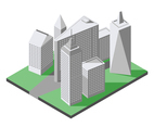 Isometric New York City Landmark Illustration