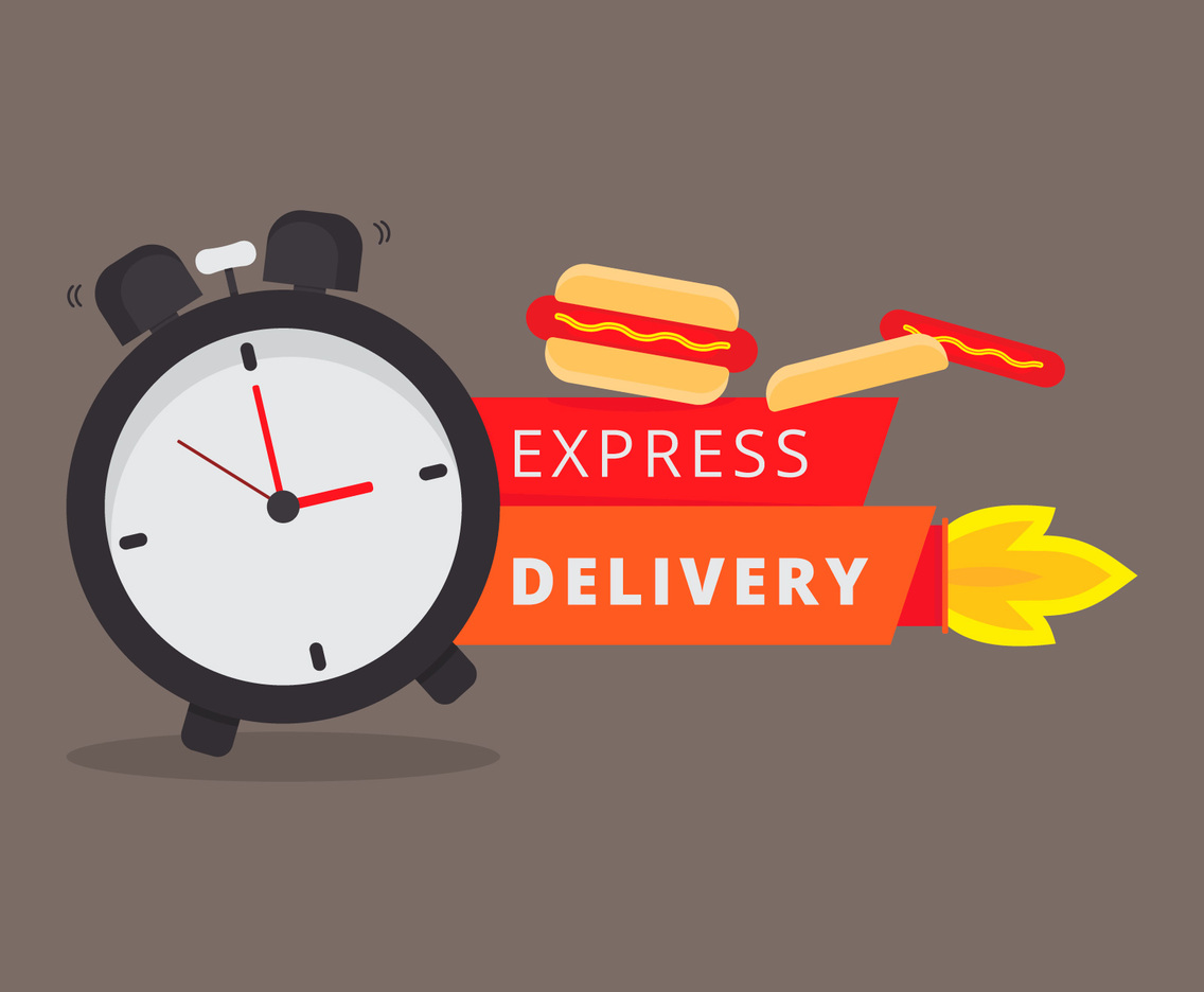 Food App Icon for Express Delivery Food