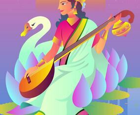 God Saraswathi