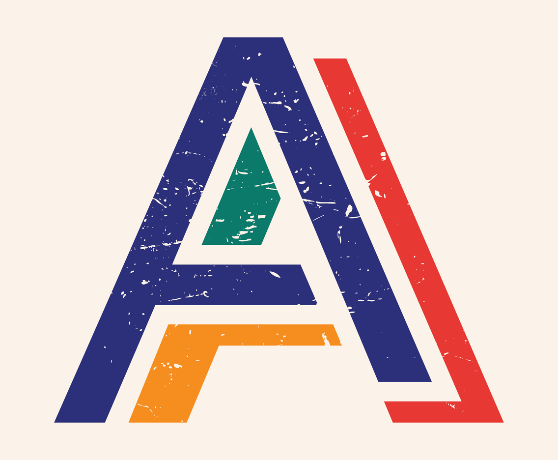 Letter A typography