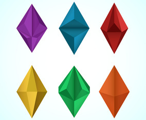 Prism Collection Vector Item Element Illustration