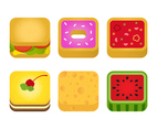 Food App Icon Vector