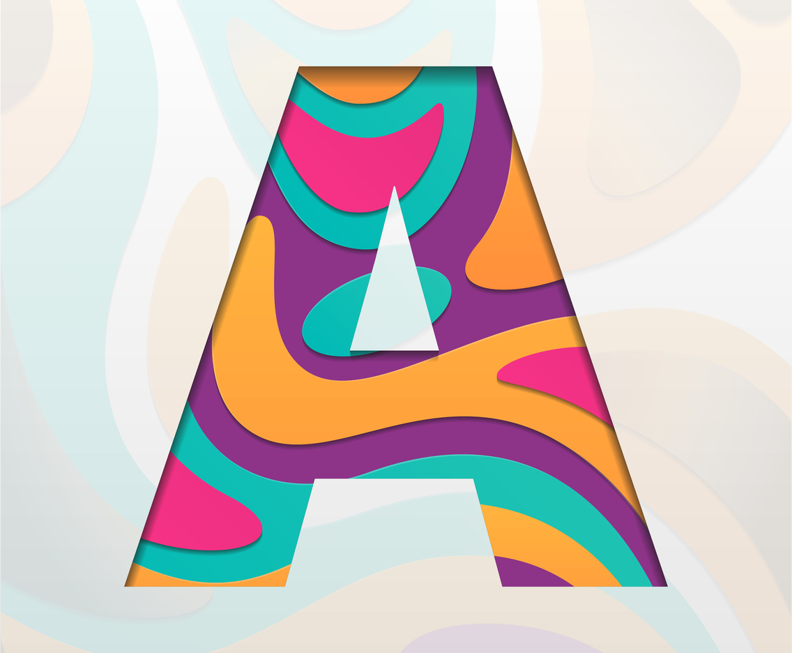 Letter A Logo Icon Design Template Elements