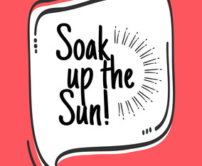 Soak Up the Sun Wall Art Poster