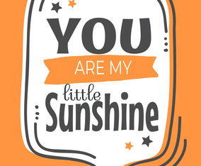 Sweet Little Sunshine Wall Art Poster