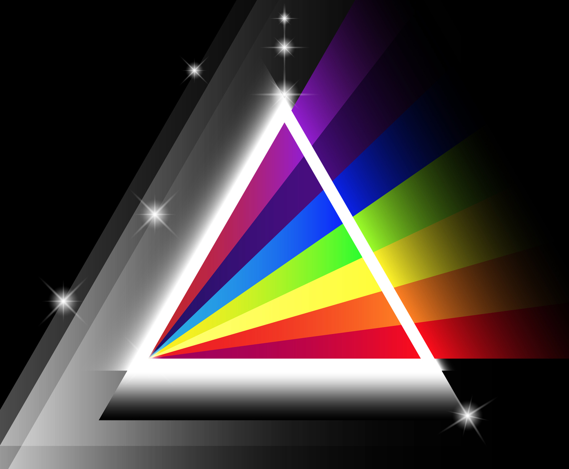 Prism Spectrum Vector Illustration