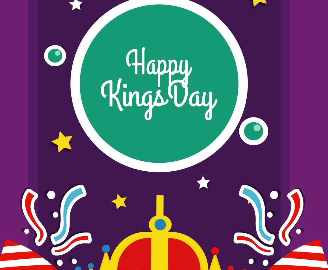 Kings Day Vector Illustration