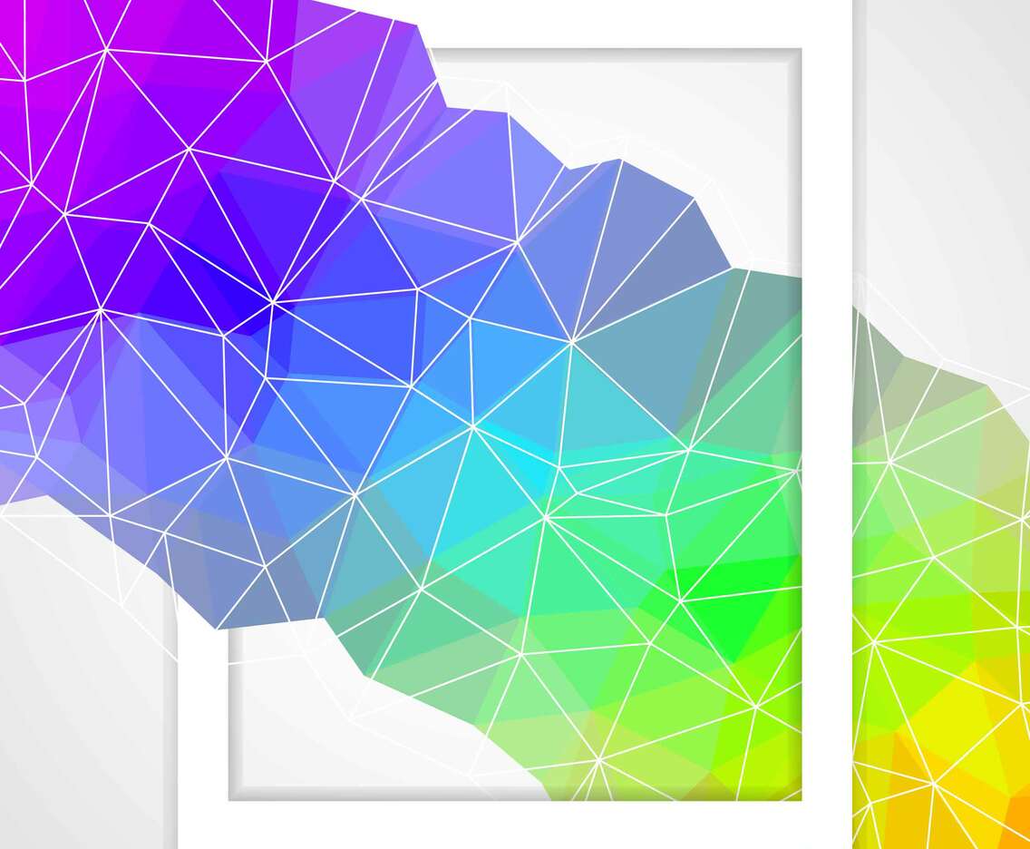 Abstract Triangles Background