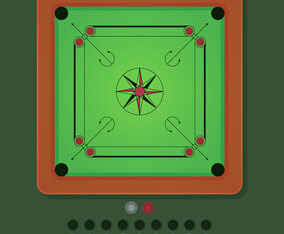 Iconic Carrom Vectors
