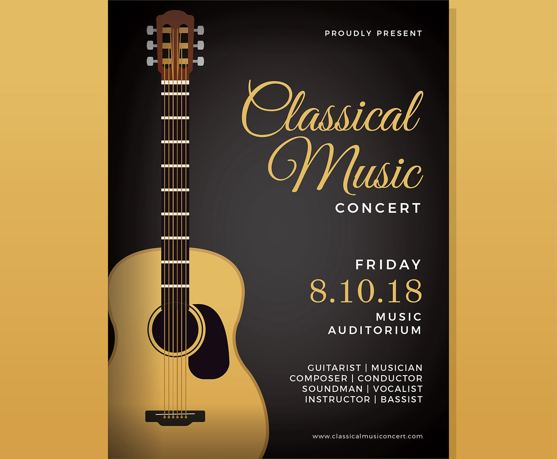 Classical Music Concert Vector