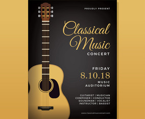 Classical Music Concert Vector