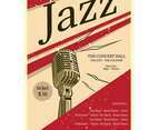 vintage Jazz Concert Poster Vector