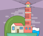 Flat Lighthouse