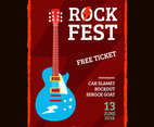 Rock Fest Concert Poster