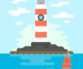 Flat Lighthouse
