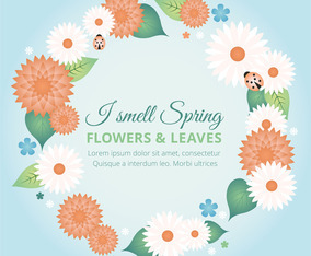 Spring Holiday Vector Illustration
