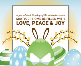Easter Holiday Vector Elements