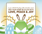Easter Holiday Vector Elements