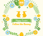Easter Holiday Vector Elements