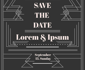 Save The Date Card