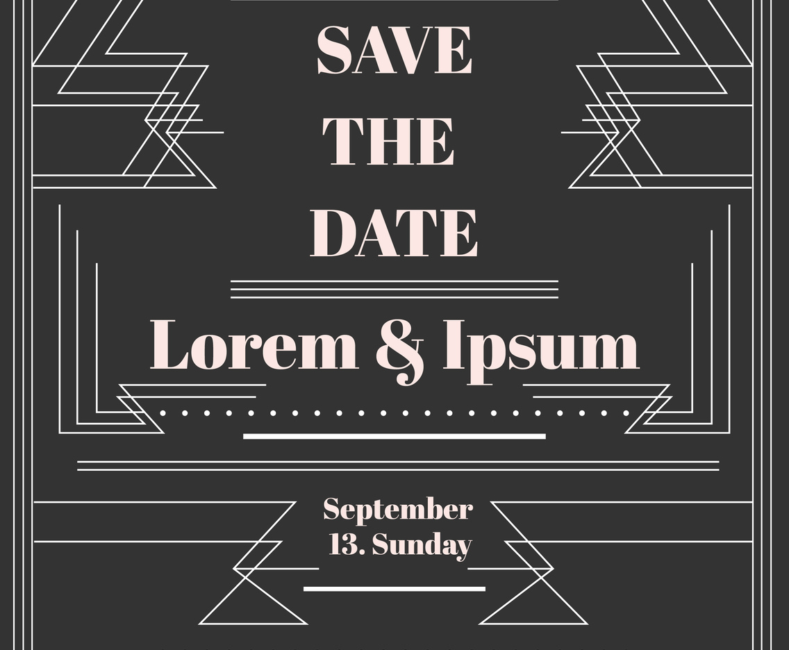 Save The Date Card