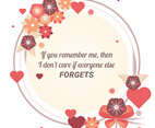 Flat Valentine's Day Vector Elements