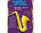 Jazz Concert Poster Vector