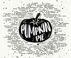 Hand-Drawn Pumpkin Silhouette Vector