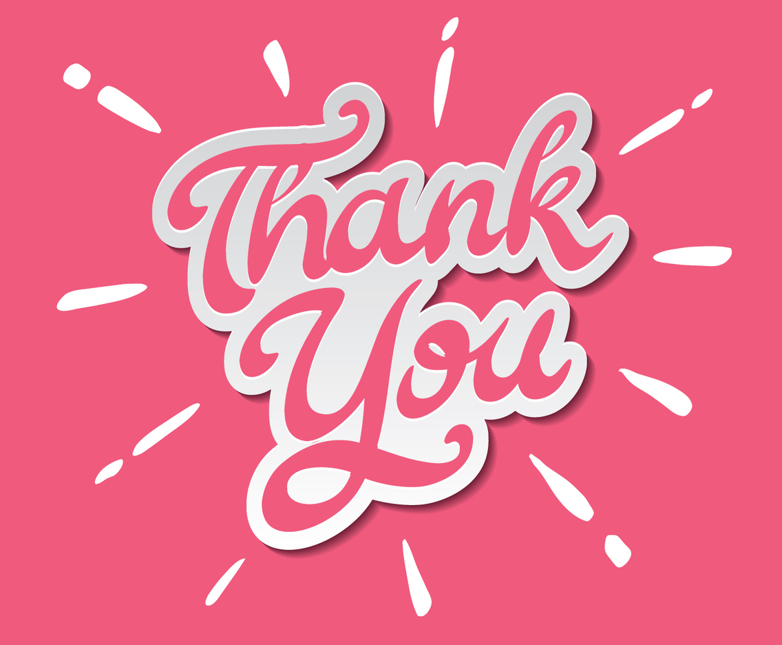 Thank You Paper Style