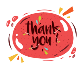 Thank You Typography