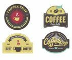 Coffee Shop Logo Label Vector Pack