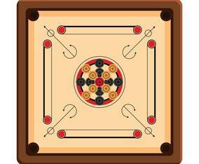 Carrom Board Game