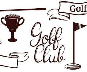 Vintage Golf Vectors