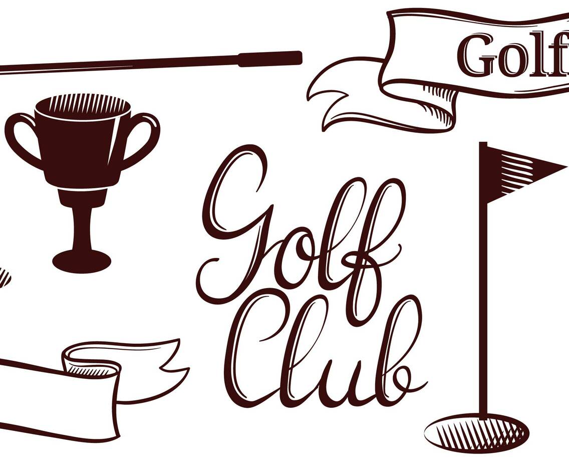 Vintage Golf Vectors