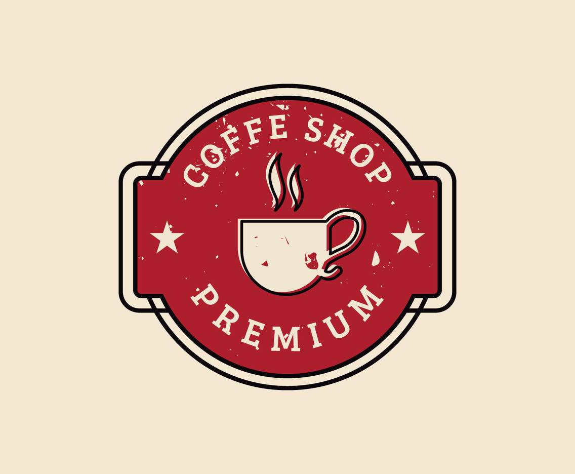 Vintage Coffee Shop Logo